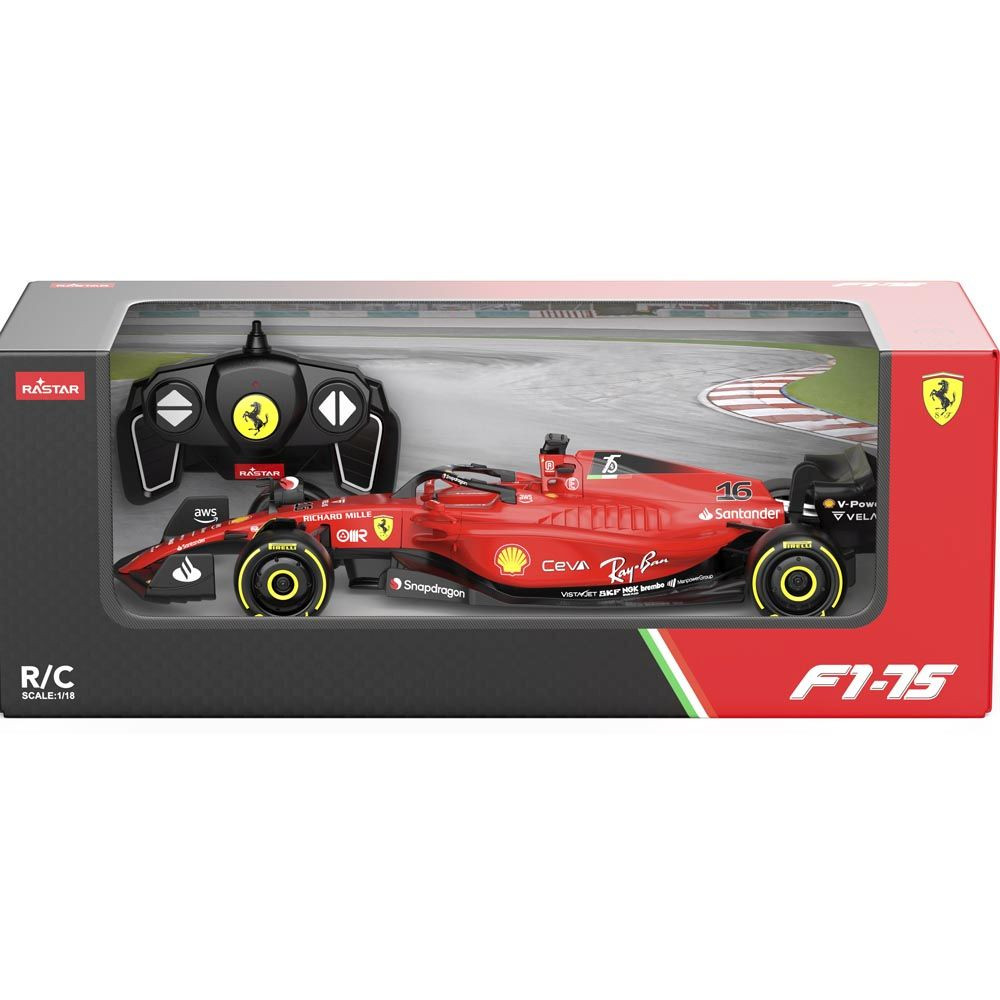 Rastar Radio Control Ferrari F1 75 1:18 - Juguettos