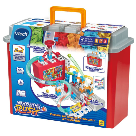 VTech Marble Rush Circuito de Canicas Interactivo Storage Box