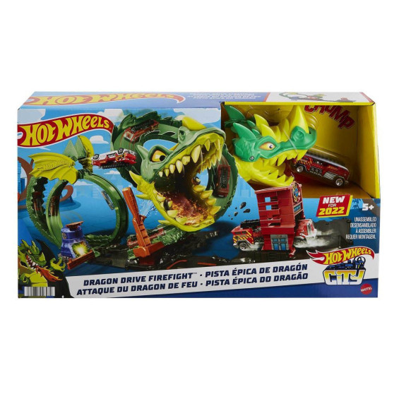Hot Wheels Pista Épica de Dragón