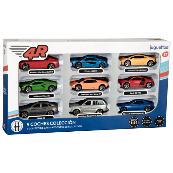 4R 9 Coches Colección