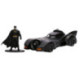 Batman Batmóvil Metal de la Película de 1989 y Figura Batman Colección