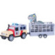 Remolque con Dinosaurio Jeep 1:20