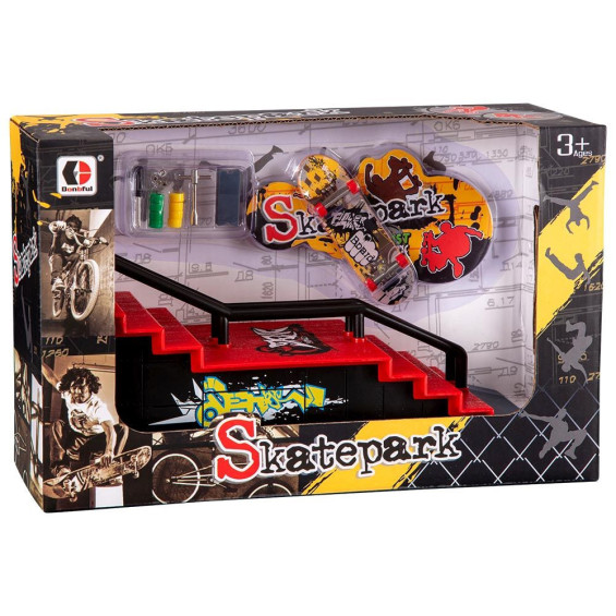 Skatepark con Skateboard Varios Modelos