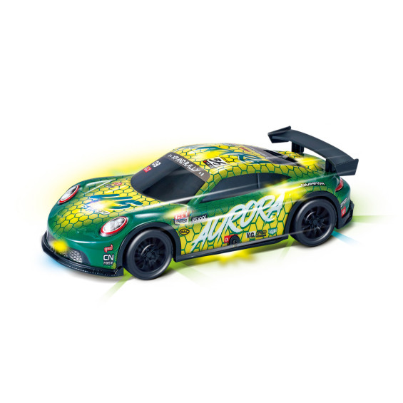 4R Coche Deportivo Tuning Verde