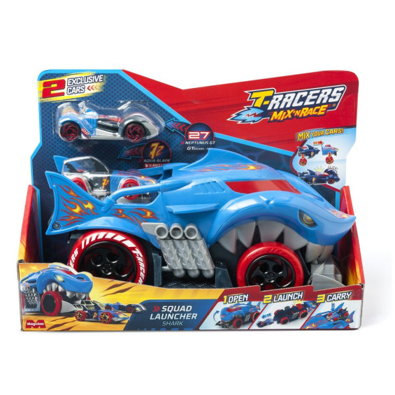 T- Racers Mix'nRace Squad Launcher Shark