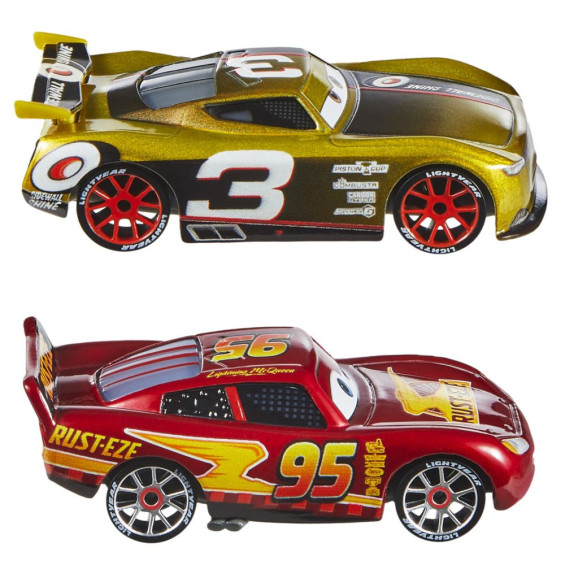 Disney Pixar Cars Nascar Pack 2 Vehículos y Accesorios