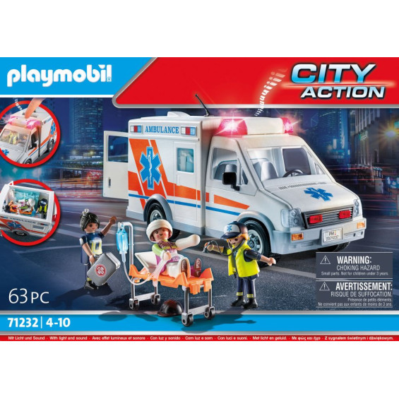 PLAYMOBIL City Action Ambulancia - 71232