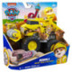 Paw Patrol Camión-Excavadora Rescue Wheels Bulldozer y Figura de Rubble