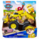 Paw Patrol Camión-Excavadora Rescue Wheels Bulldozer y Figura de Rubble