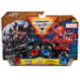 Monster Jam Marvel Pack 2 Vehículos Venom Vs Spider-Man