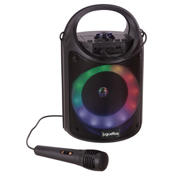 Juguettos Altavoz Luminoso con Micrófono