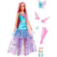 Barbie Malibu Muñeca Hada con Dos Mascotas