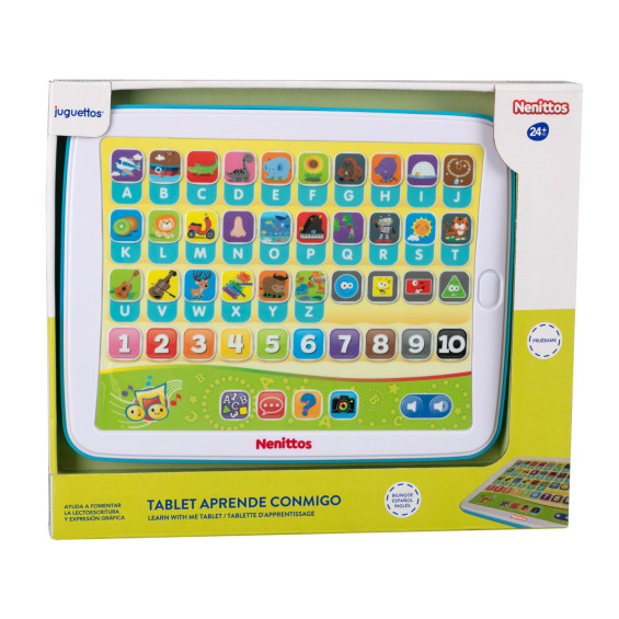 Nenittos Tablet Aprende Conmigo Bilingüe