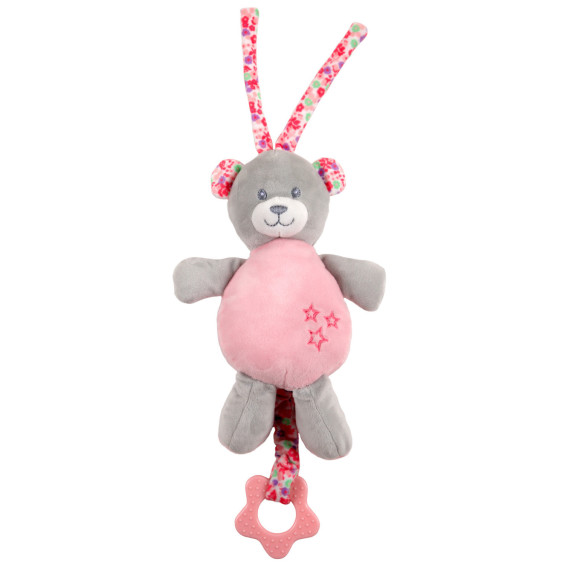 Bebé Vip Osito Blandito Musical Rosa