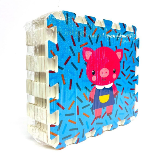 Puzzle Gomaespuma Animales 9 Piezas