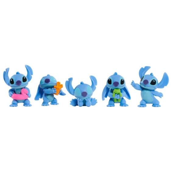 Stitch Pack 5 Mini Figuras
