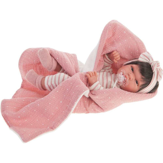 Muñecas Antonio Juan Recién Nacida Baby Toneta Manta