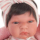 Muñecas Antonio Juan Recién Nacida Baby Toneta Manta