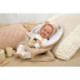 Muñecas Arias Muñeca con Peso Elegance Babyto Marrón Osito con Manta 35 cm