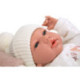 Muñecas Arias Muñeca con Peso Elegance Andie Rosa con Saquito de Dormir 40 cm