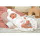 Muñecas Arias Muñeca con Peso Elegance Andie Rosa con Saquito de Dormir 40 cm