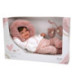 Muñecas Arias Muñeca con Peso Elegance Zoe Rosa con Manoplas