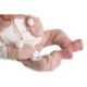 Muñecas Arias Muñeca con Peso Elegance Zoe Rosa con Manoplas