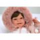 Muñecas Arias Muñeca con Peso Elegance Zoe Rosa con Manoplas