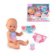 Nenuco Pop Muñeco con 2 Pañales Reutilizables y Accesorios