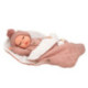 Mueñcas Arias Reborn Elba Rosa con Saco de Dormir 40 cm