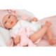 Muñecas Arias Reborn Ariel Rosa con Cojín 40 cm