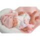 Muñecas Arias Reborn Ariel Rosa con Cojín 40 cm