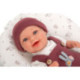Muñecas Arias Elegance Gadi Granate con Cojín 35 cm