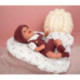Muñecas Arias Elegance Gadi Granate con Cojín 35 cm