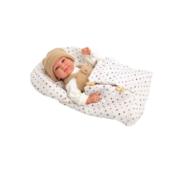 Muñecas Arias Elegance Cris Beige con Saco de Dormir