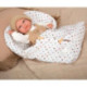Muñecas Arias Elegance Cris Beige con Saco de Dormir