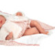 Muñecas Arias Andie Rosa con Manta 40 cm