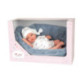 Muñeca Arias Andie Azul con Cuna 40 cm