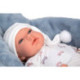 Muñeca Arias Andie Azul con Cuna 40 cm