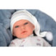 Muñeca Arias Andie Azul con Cuna 40 cm
