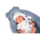 Muñeca Arias Andie Azul con Cuna 40 cm