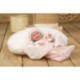 Muñecas Arias Elegance Babyto Rosa con Manta 35 cm