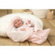 Muñecas Arias Elegance Babyto Rosa con Manta 35 cm