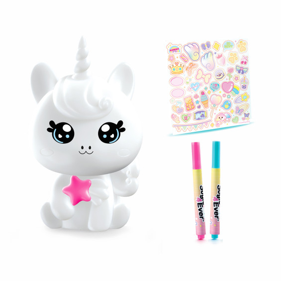 Style 4 Ever Decora tu Unicornio Kawaii Luminoso