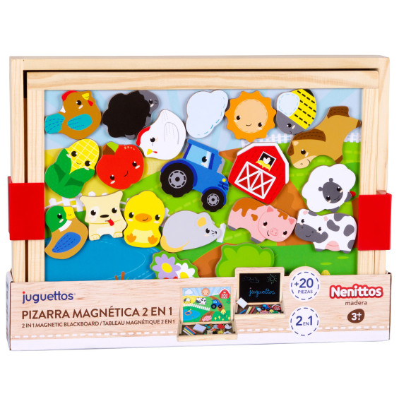 Nenittos Pizarra Magnética 2 en 1