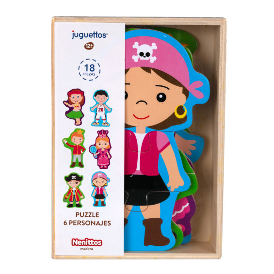 Nenittos Puzzle 6 Personajes