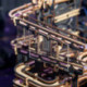 Robotime Marble Night City Maqueta de Madera