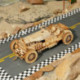 Robotime Coche de Carreras Maqueta de Madera