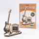 Robotime Guitarra Eléctrica con Amplificador Maqueta de Madera