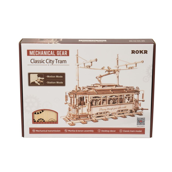 Robotime Tranvía Clásico Maqueta de Madera